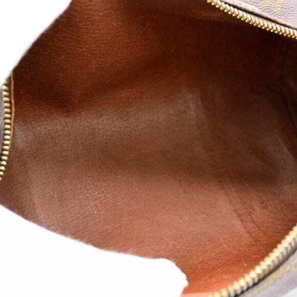 LOUIS VUITTON Logo PAPILLON 30 Hand Bag Monogram Leather Brown - Picture 10 of 14